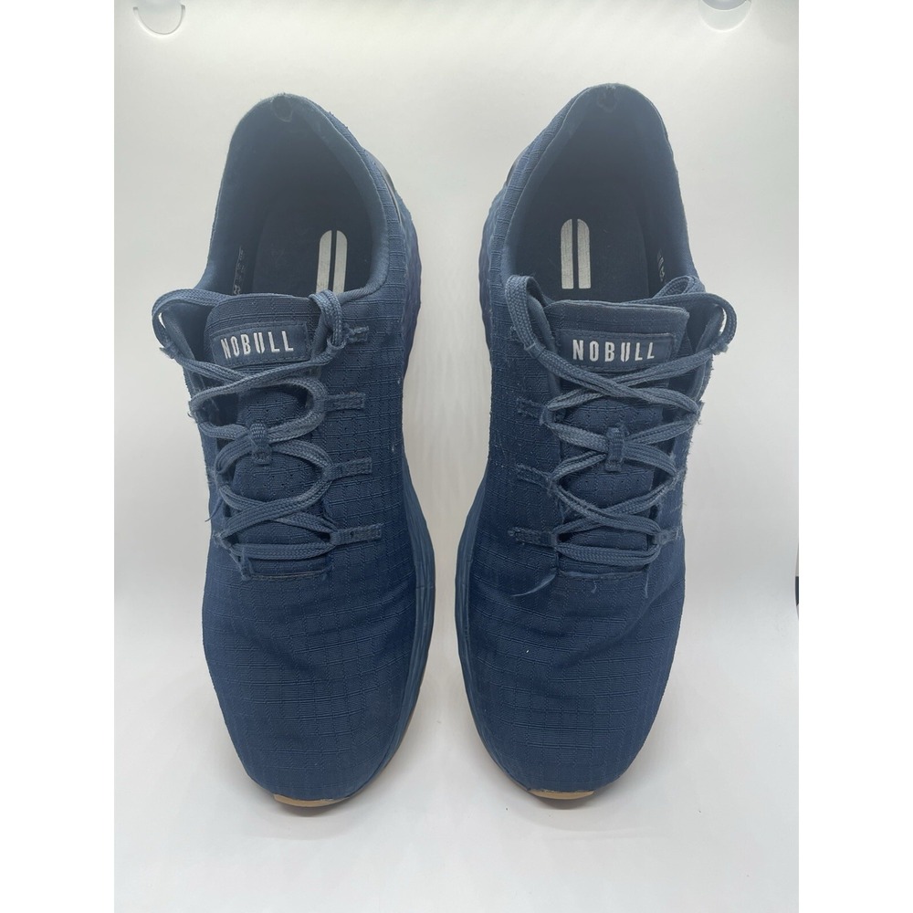 Nobull Mens Ripstop Runner Navy Blue Gum Running Shoes Sneakers Size 10.5 US - Picture 3 of 10